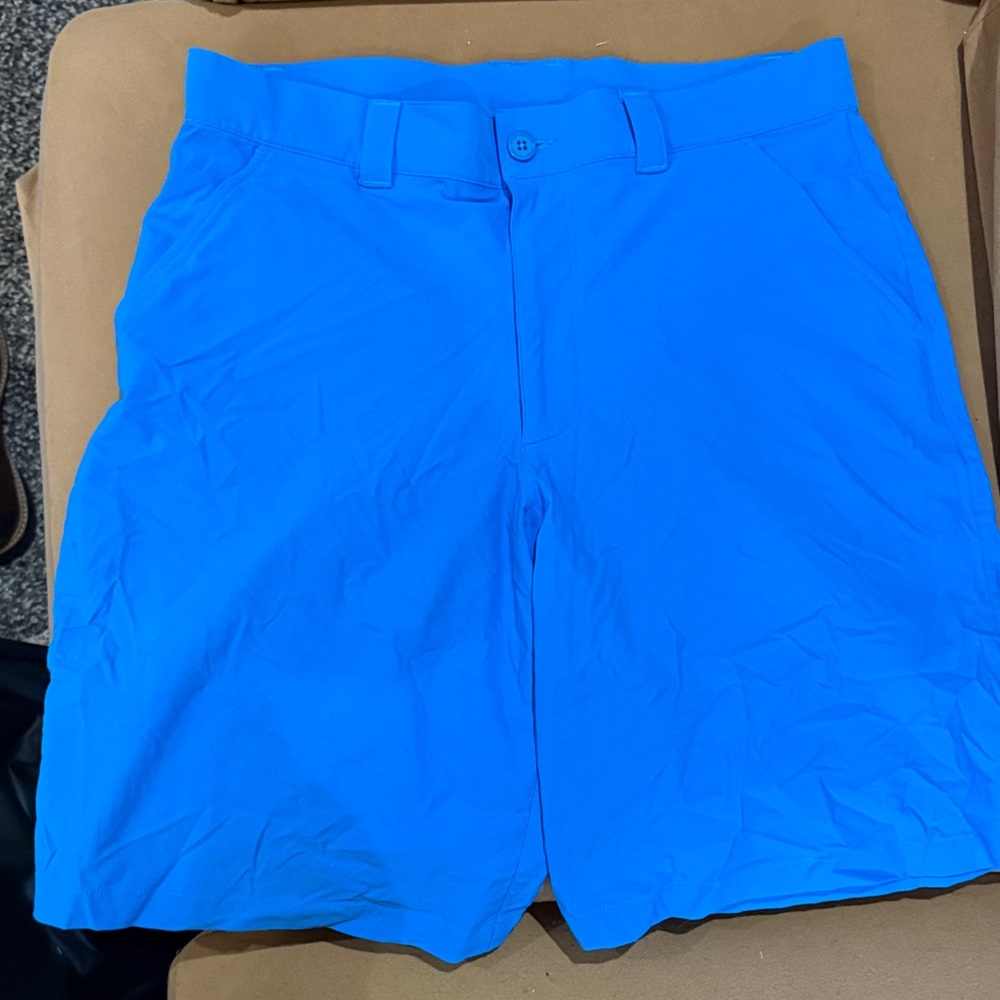 Under Armour Men's Vibrant Blue golf Shorts
